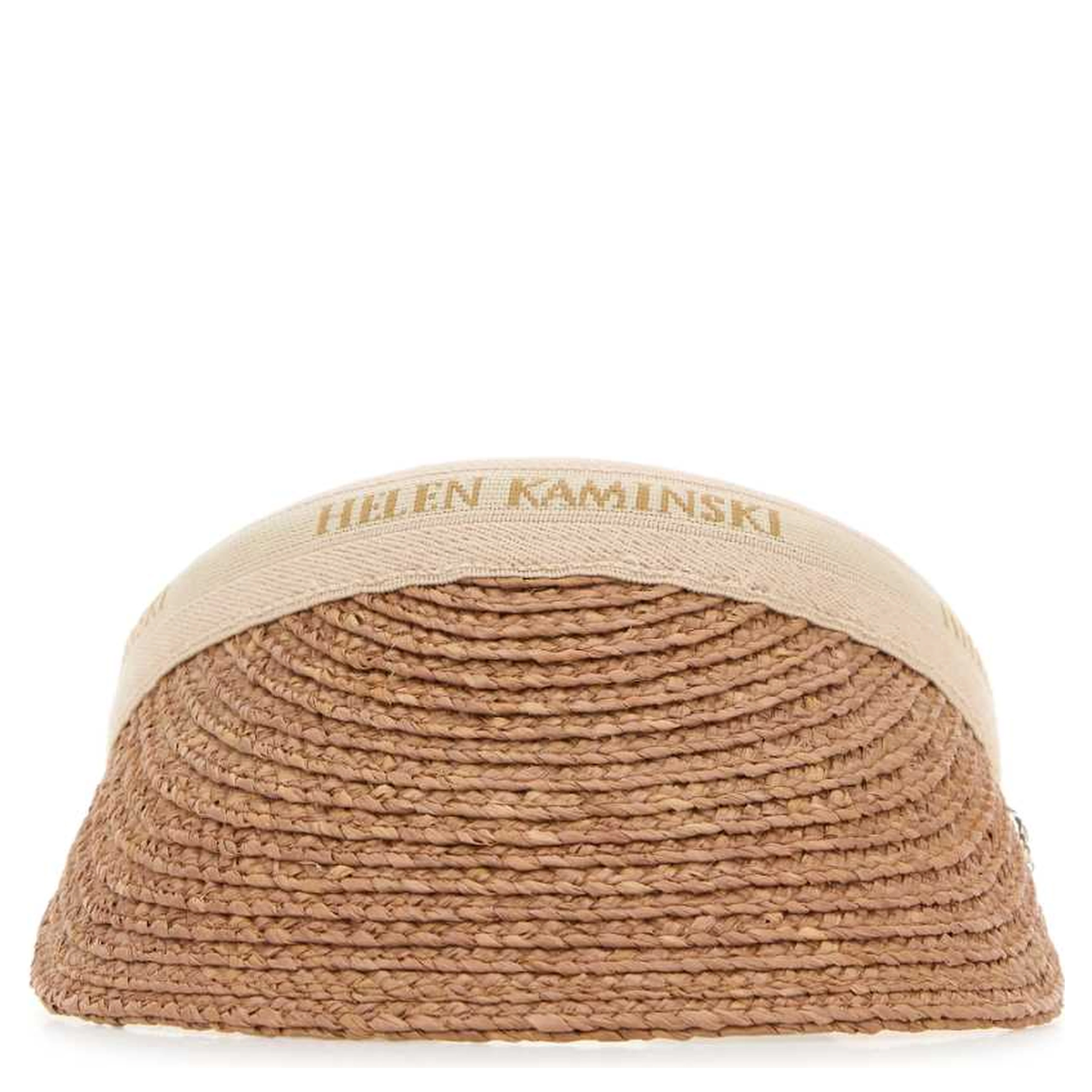 BIANCA 8 RAFFIA LOGO VISOR
