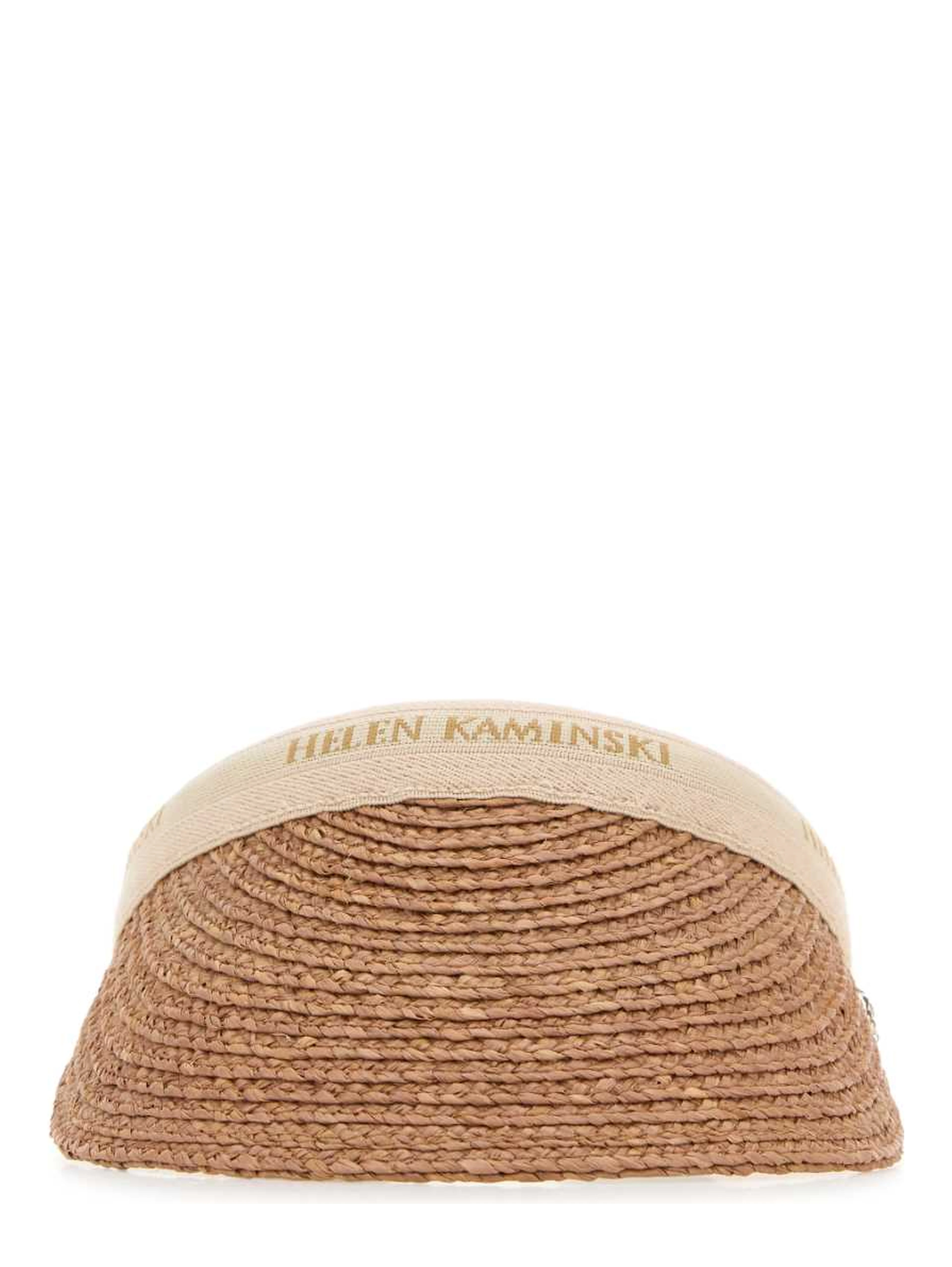 BIANCA 8 RAFFIA LOGO VISOR