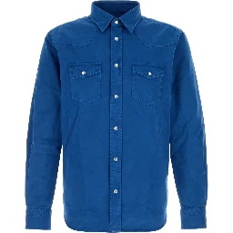 PEACH TWILL SLIM FIT WESTERN SHIRT