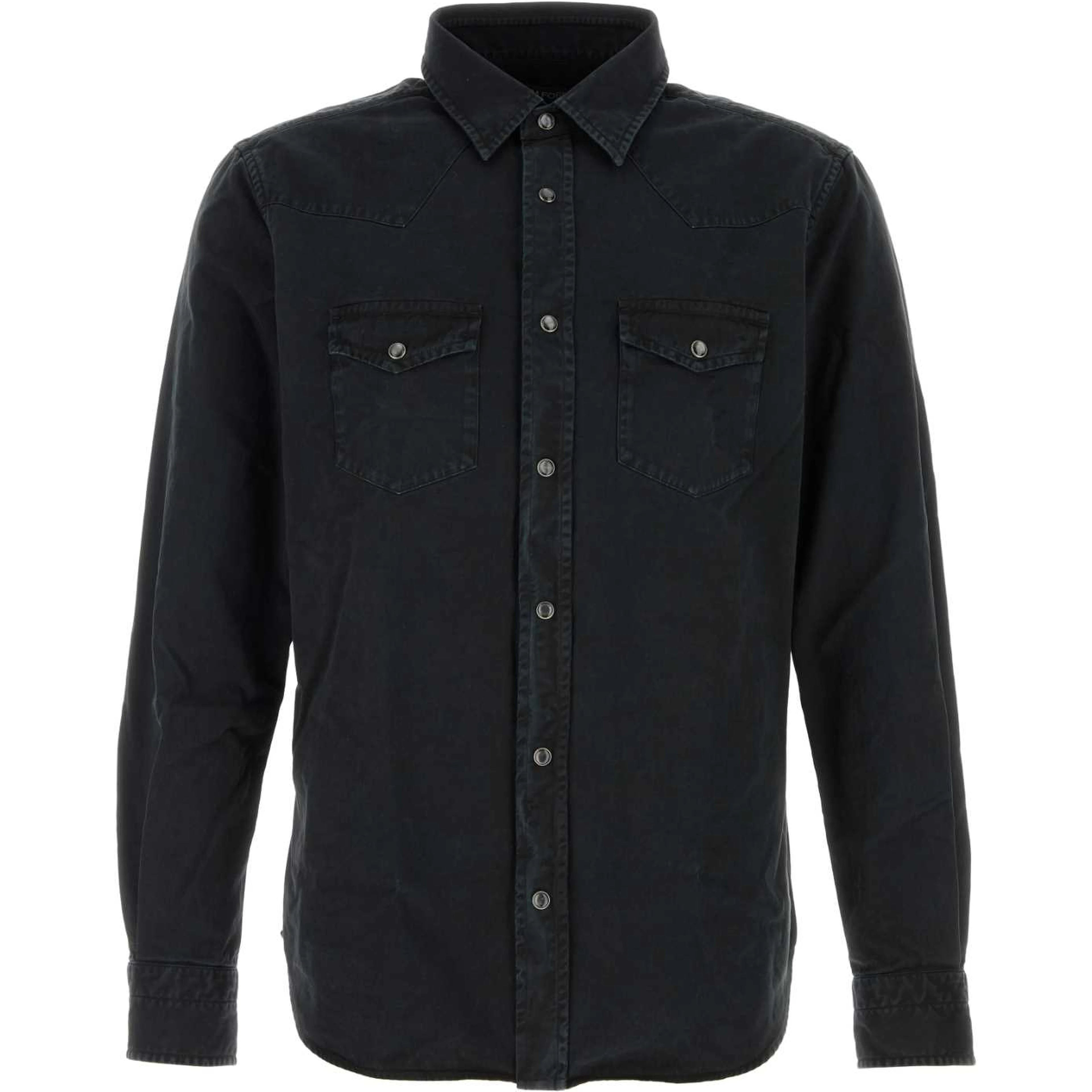 PEACH TWILL SLIM FIT WESTERN SHIRT