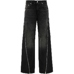 BONNIE ZIP SHORT LENGTH  VINTAGE BLACK