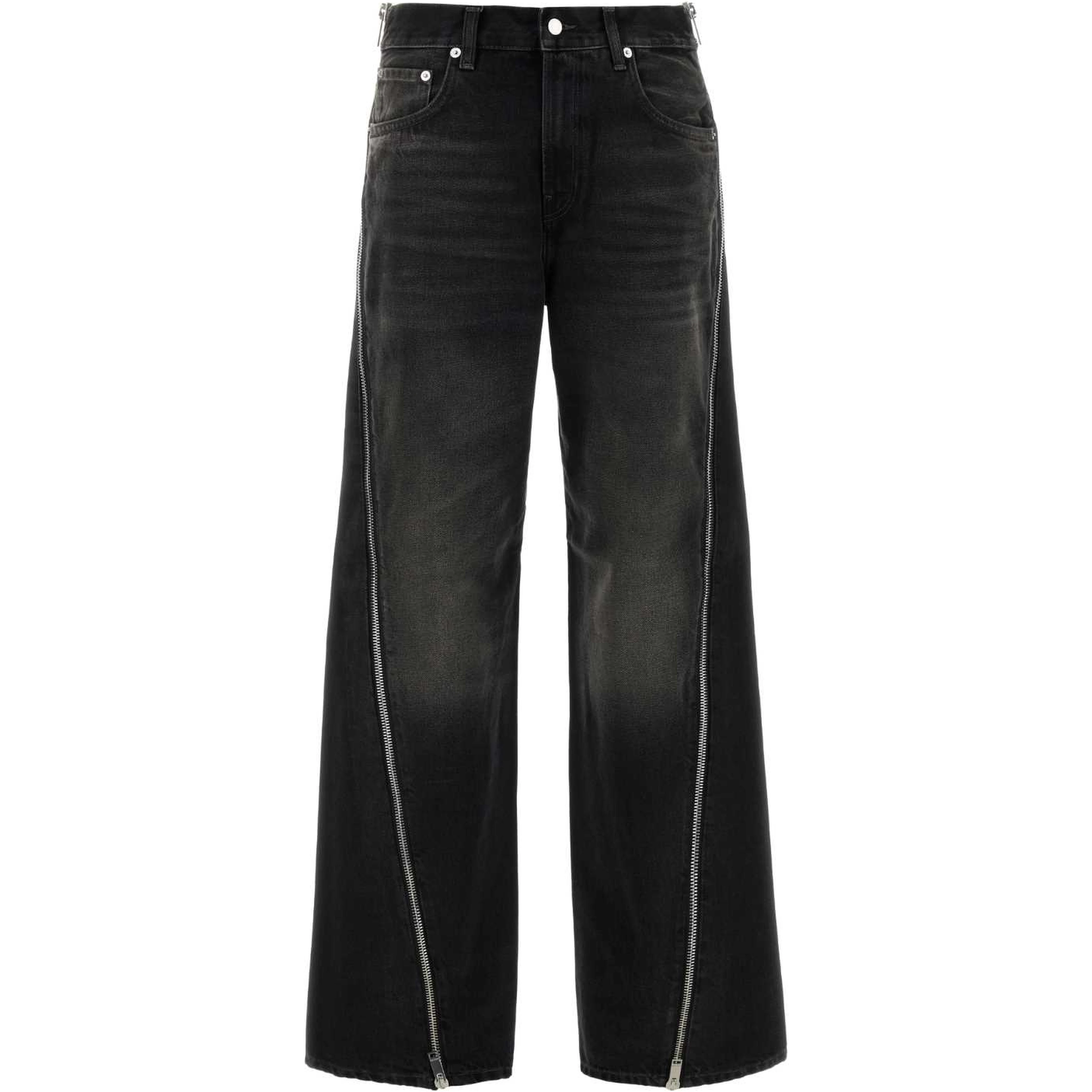 BONNIE ZIP SHORT LENGTH  VINTAGE BLACK
