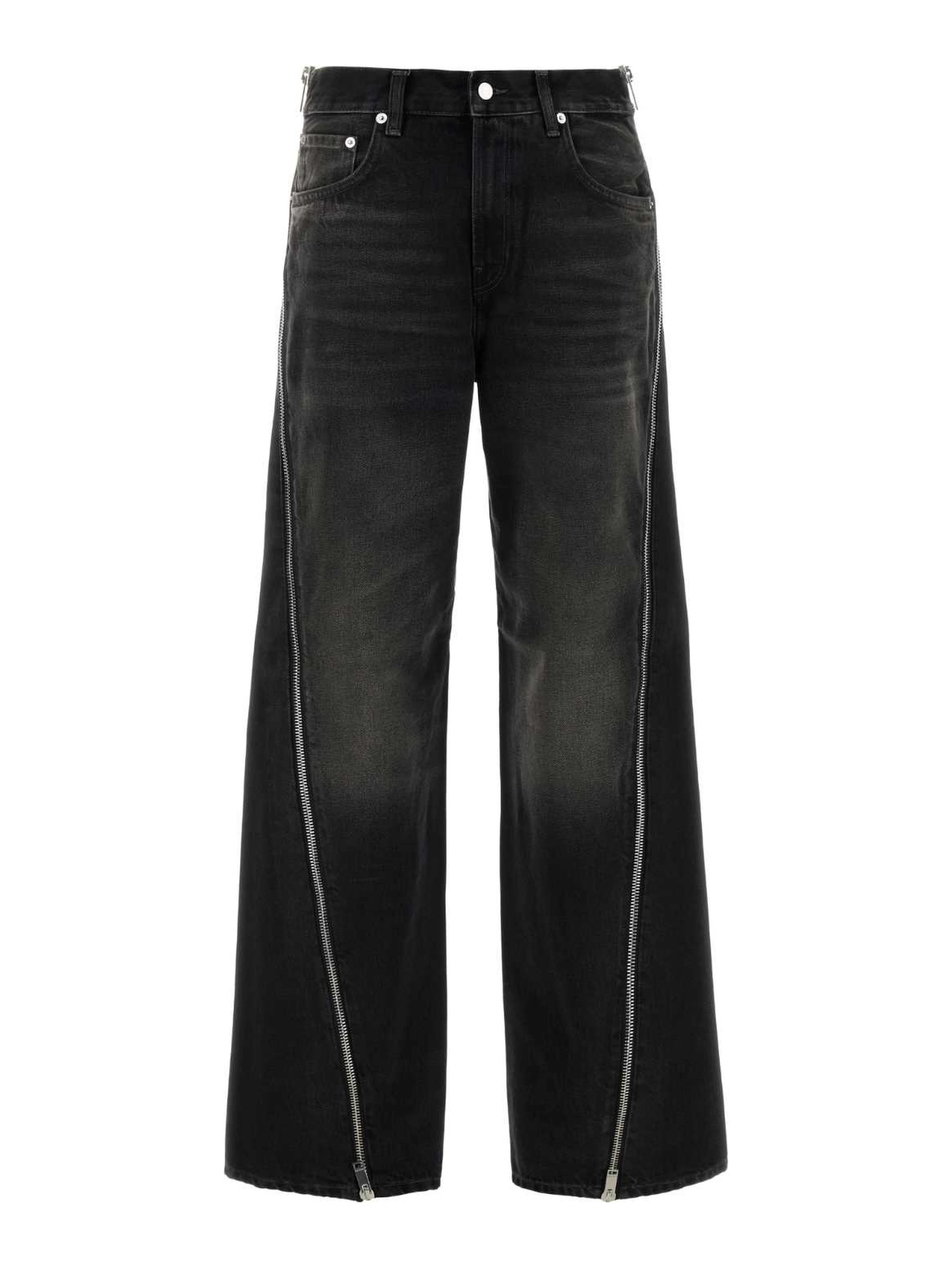 BONNIE ZIP SHORT LENGTH  VINTAGE BLACK