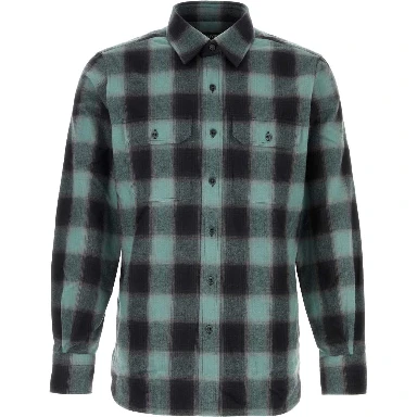 BRUSHED CHECK MILITARY FIT SHIRT