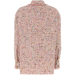 LS MULTICO LIGHT TWEED OVERSHIRT