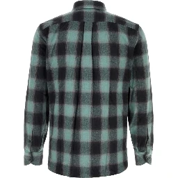 BRUSHED CHECK MILITARY FIT SHIRT