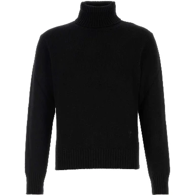 TURTLENECKSWEATERWITHTONALAMIDECOEUR