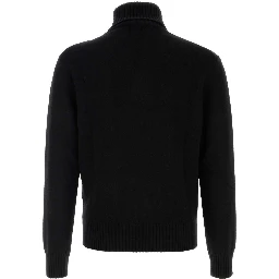 TURTLENECKSWEATERWITHTONALAMIDECOEUR