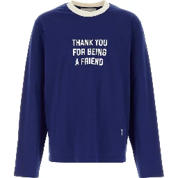 LONGSLEEVESTSHIRTWITHPRINTTHANKYOUFORBEINGAFRIEND