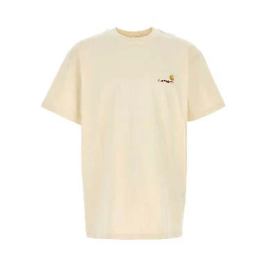 S/S American Script T-Shirt Organic Cotton Single