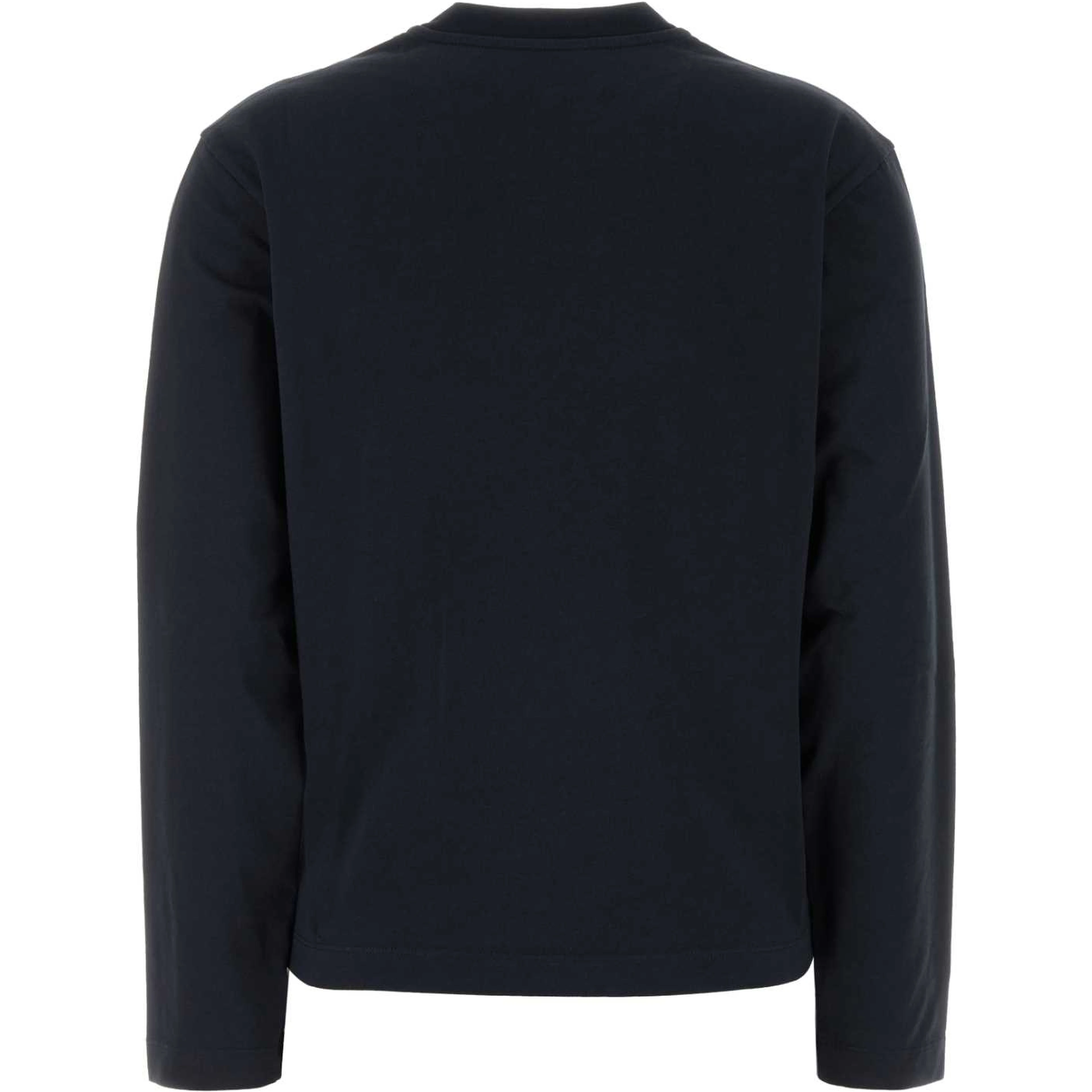 T-SHIRT CN LS EMB