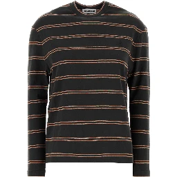 T-SHIRT CN LS EMB