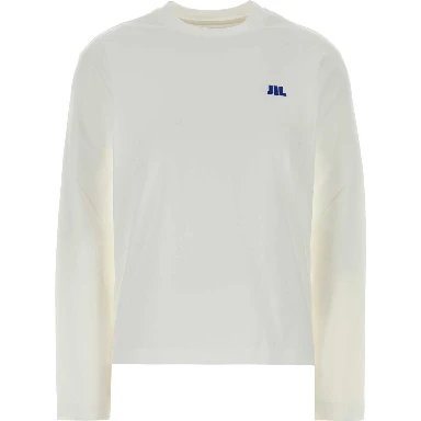 T-SHIRT CN LS EMB