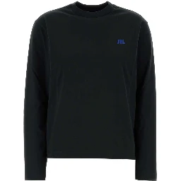 T-SHIRT CN LS EMB