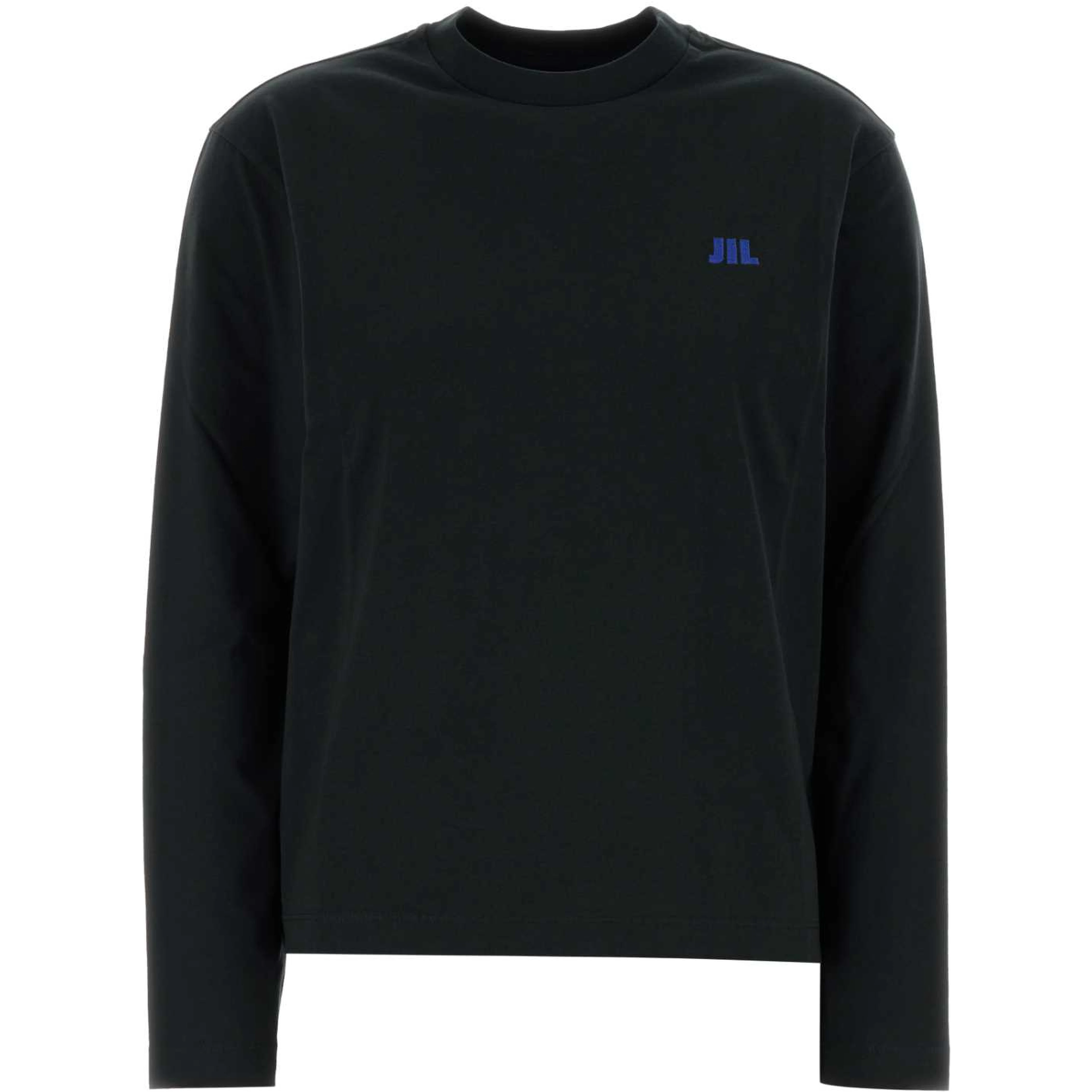 T-SHIRT CN LS EMB