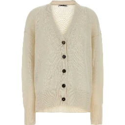 V-NECK LS CARDIGAN