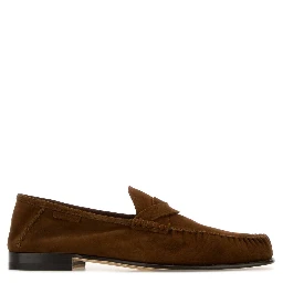 SUEDE TWISTED BAND RIPLEY LOAFER