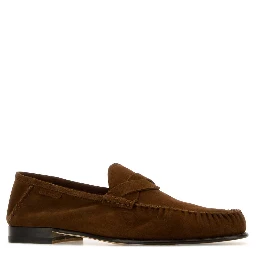 SUEDE TWISTED BAND RIPLEY LOAFER
