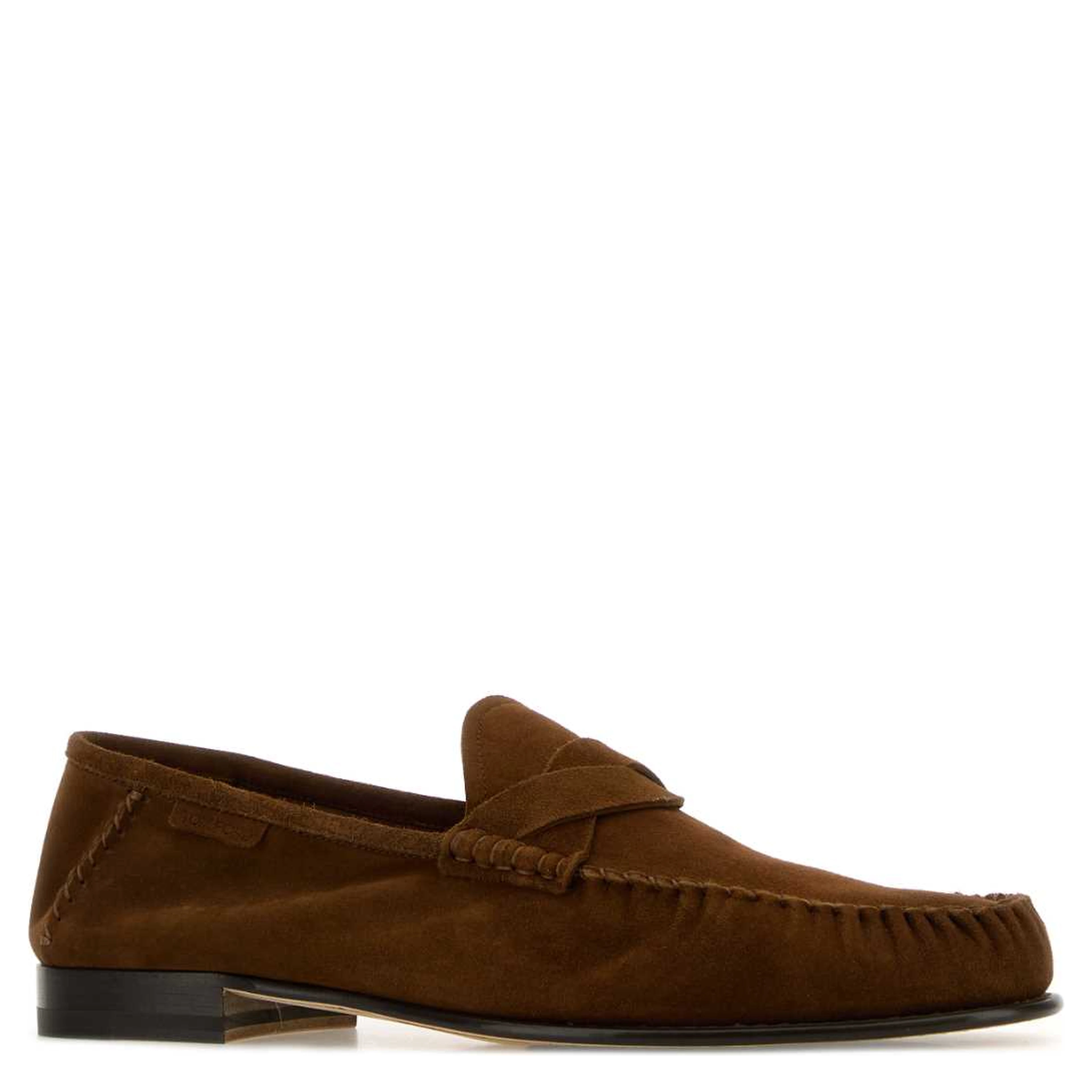 SUEDE TWISTED BAND RIPLEY LOAFER