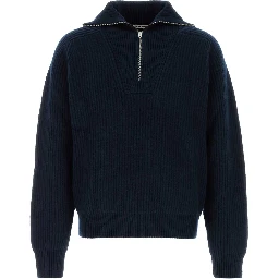 LS HIGH ZIPPED NECK  JUMPER