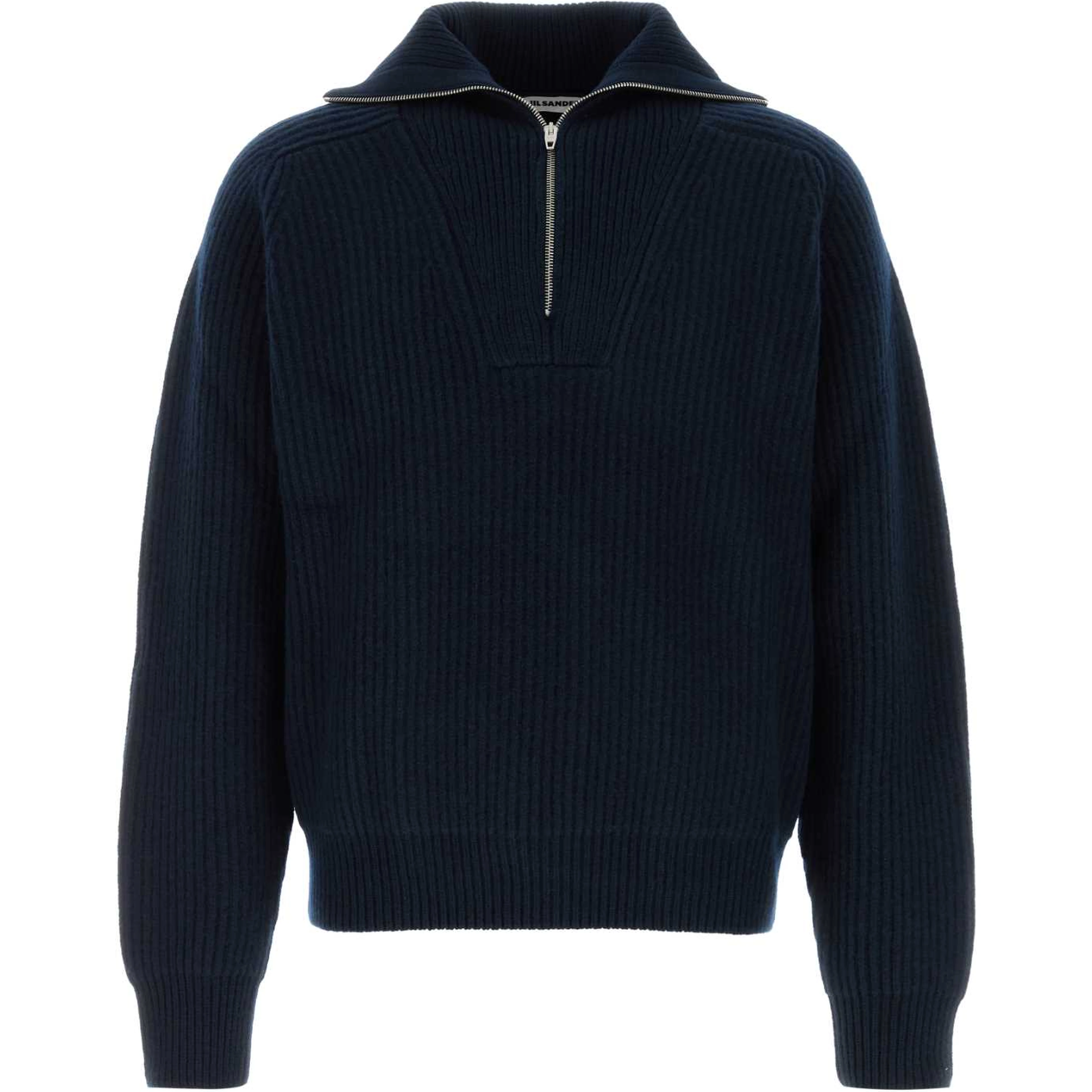 LS HIGH ZIPPED NECK  JUMPER