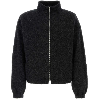 ZIP UP SWEATSHIRT EMB