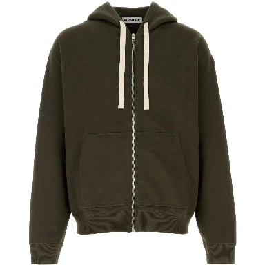 ZIP UP SWEATSHIRT W/HOODIE - PNT