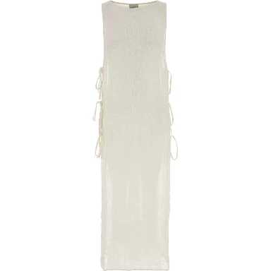 DRESS COVER UP WITH CORDONS