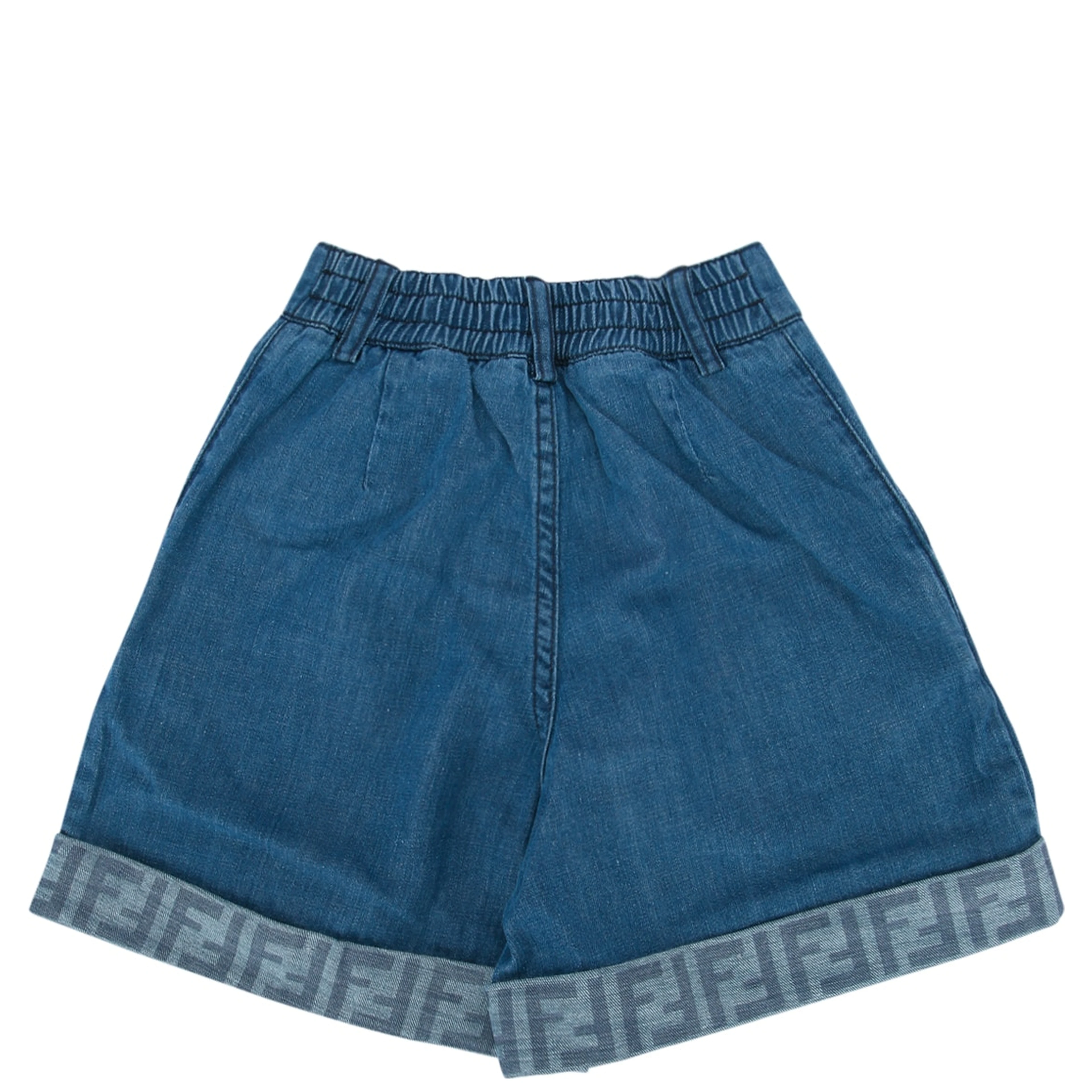 SHORT DENIM DARK BLU