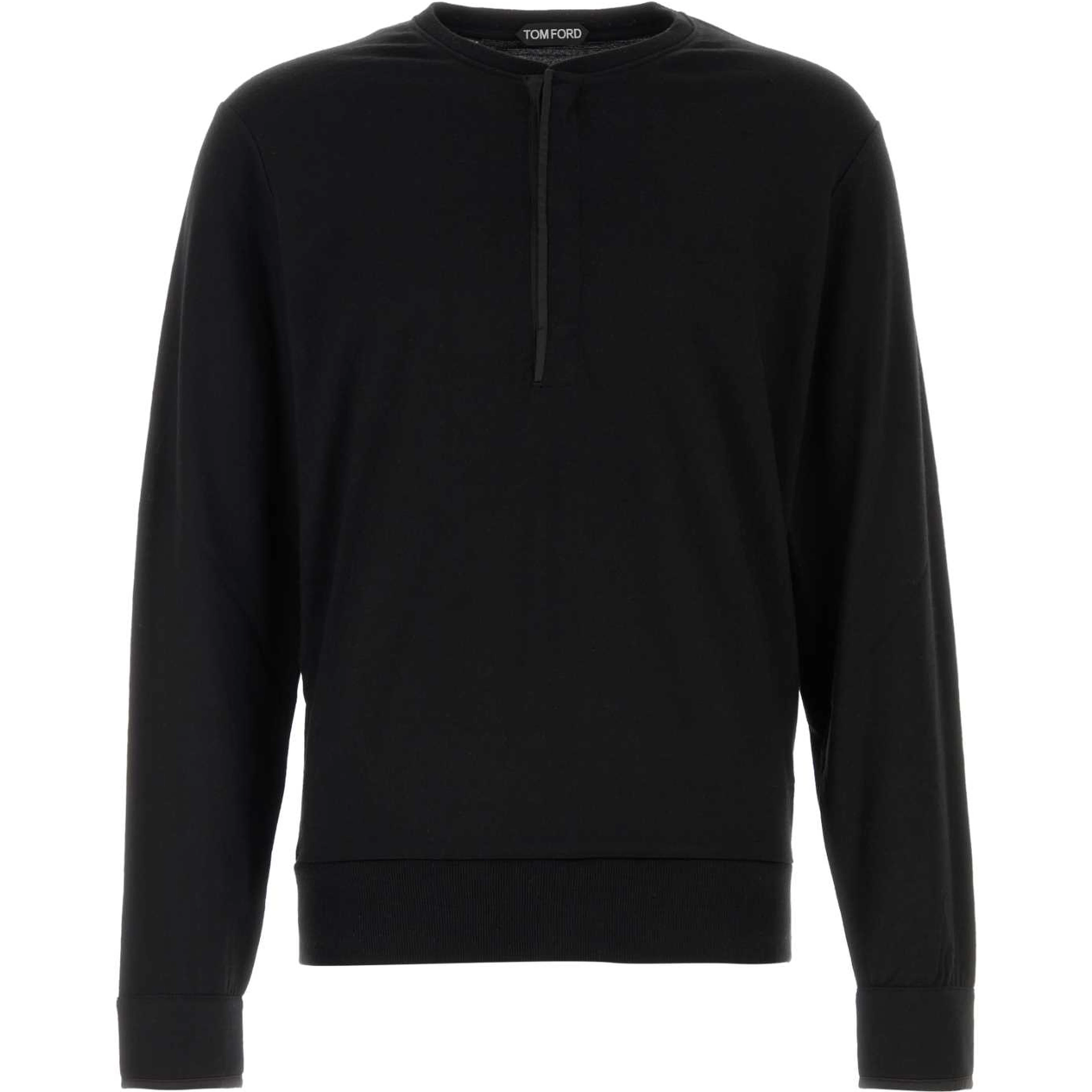 WOOL SILK CASHMERE HENLEY