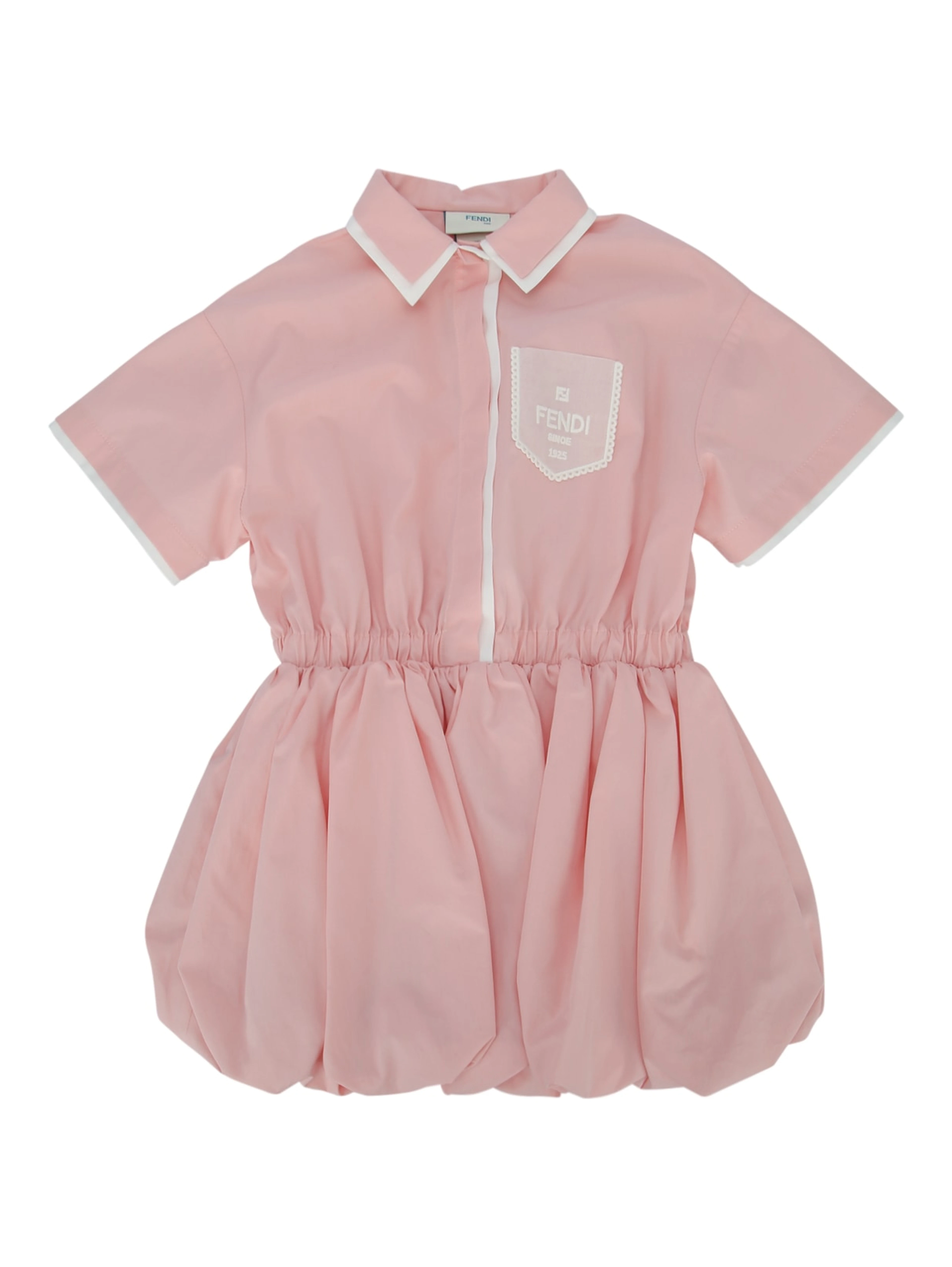 DRESS POPELINE ROSA PEONY