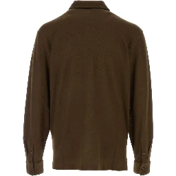 COTTON SILK PIQUET LS POLO