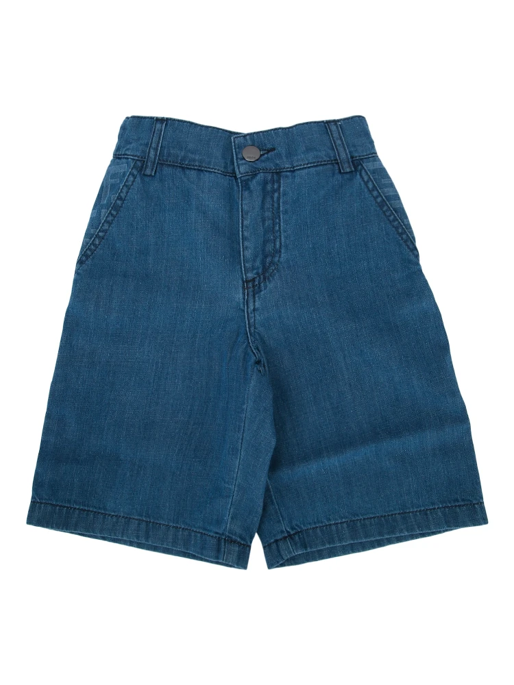 BERMUDA DENIM DARK BLU