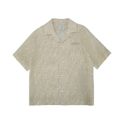 CAMICIA FF SHADOW PRIN LINEN