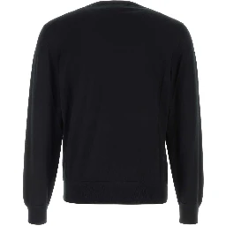 FINE GAUGE PURE WOOL LS CREW NECK