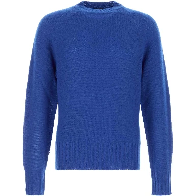 SEAMLESS BRUSHED CASHMERE LS CREW NECK