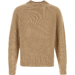 SEAMLESS BRUSHED CASHMERE LS CREW NECK