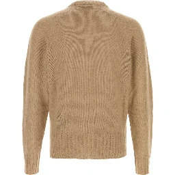 SEAMLESS BRUSHED CASHMERE LS CREW NECK