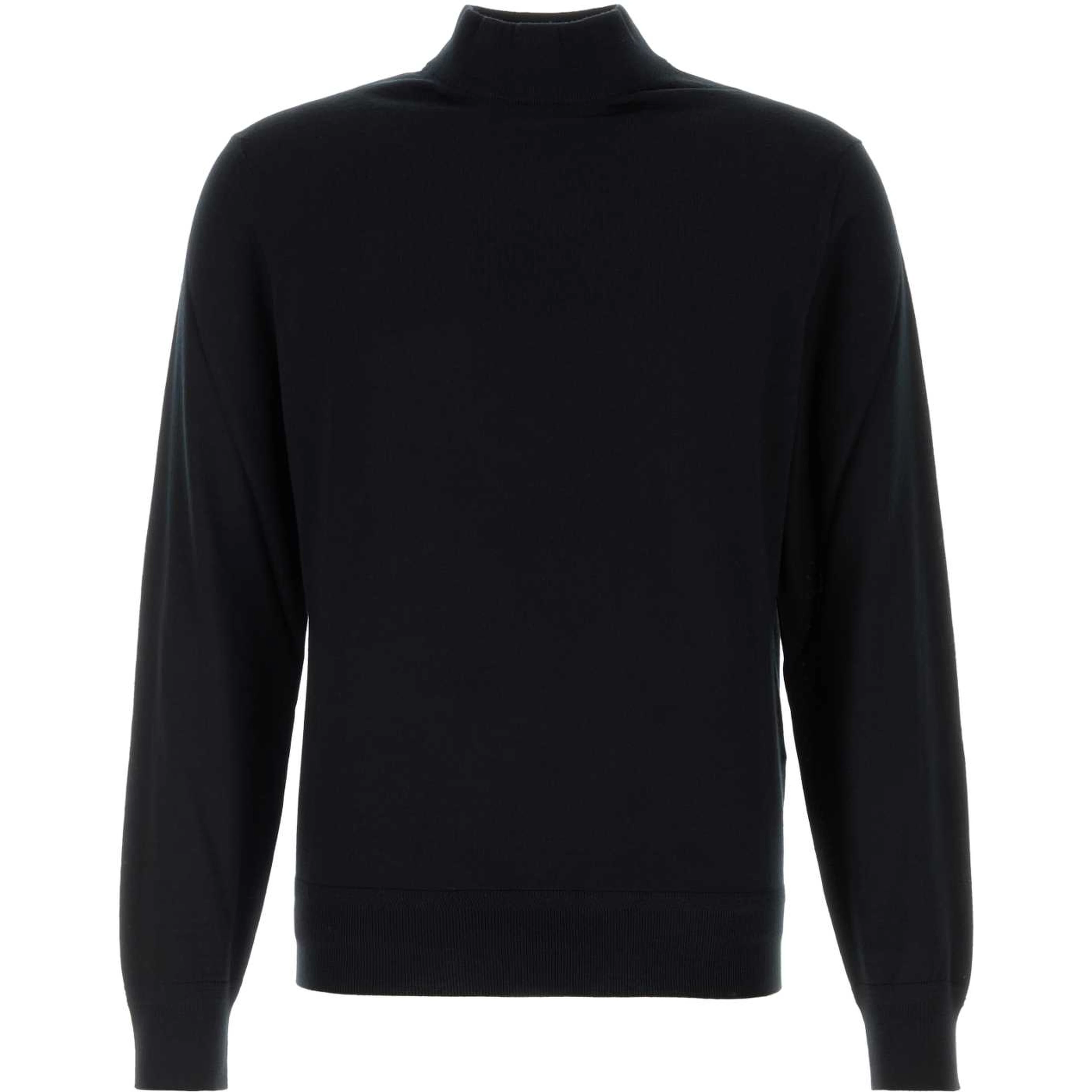 FINE GAUGE PURE WOOL MOCK NECK