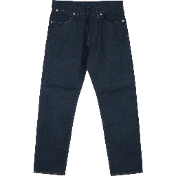 TROUSERS - BLUE RAW
