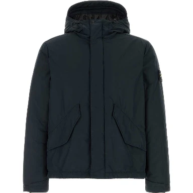 SHORT PARKA - NAVY BLUE
