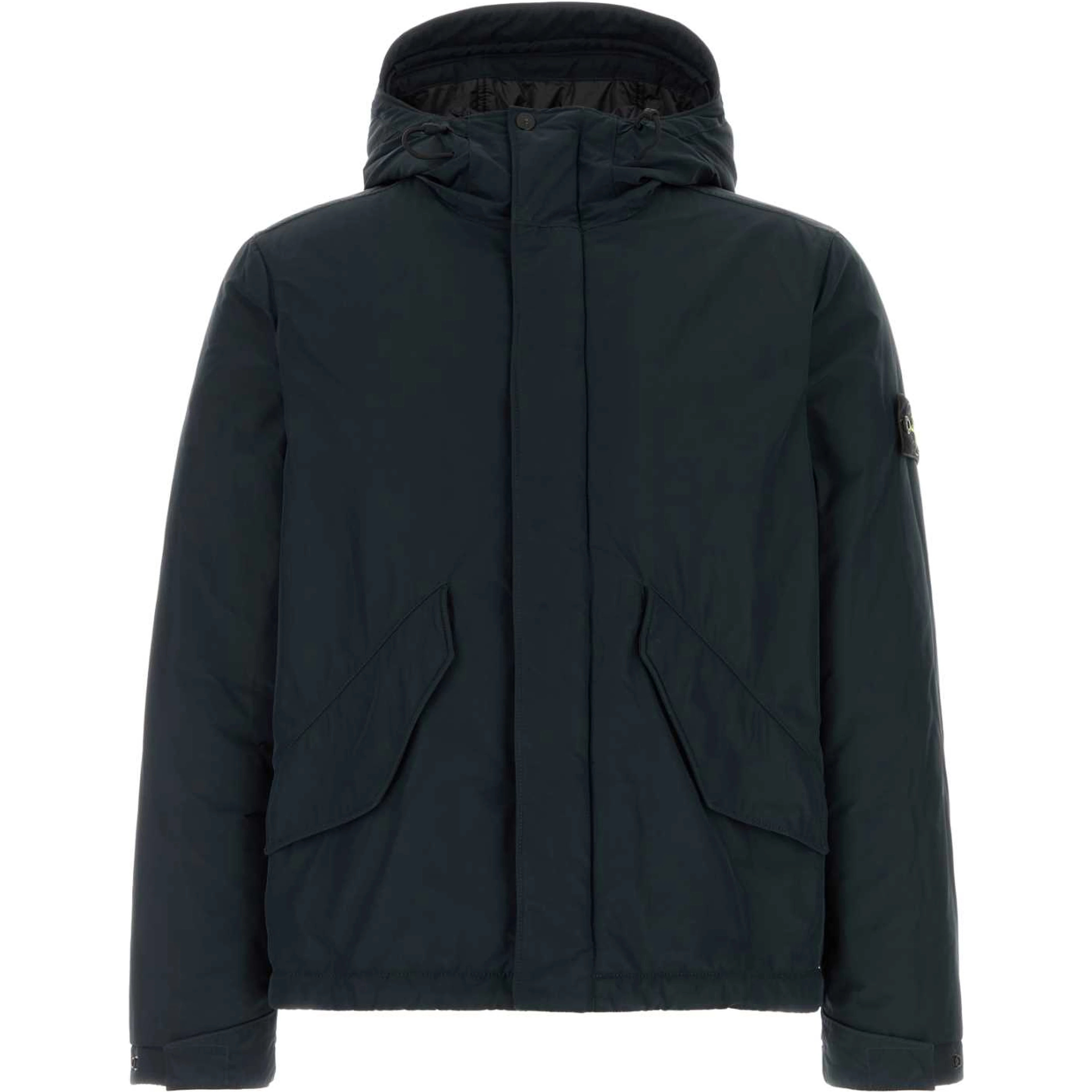 SHORT PARKA - NAVY BLUE