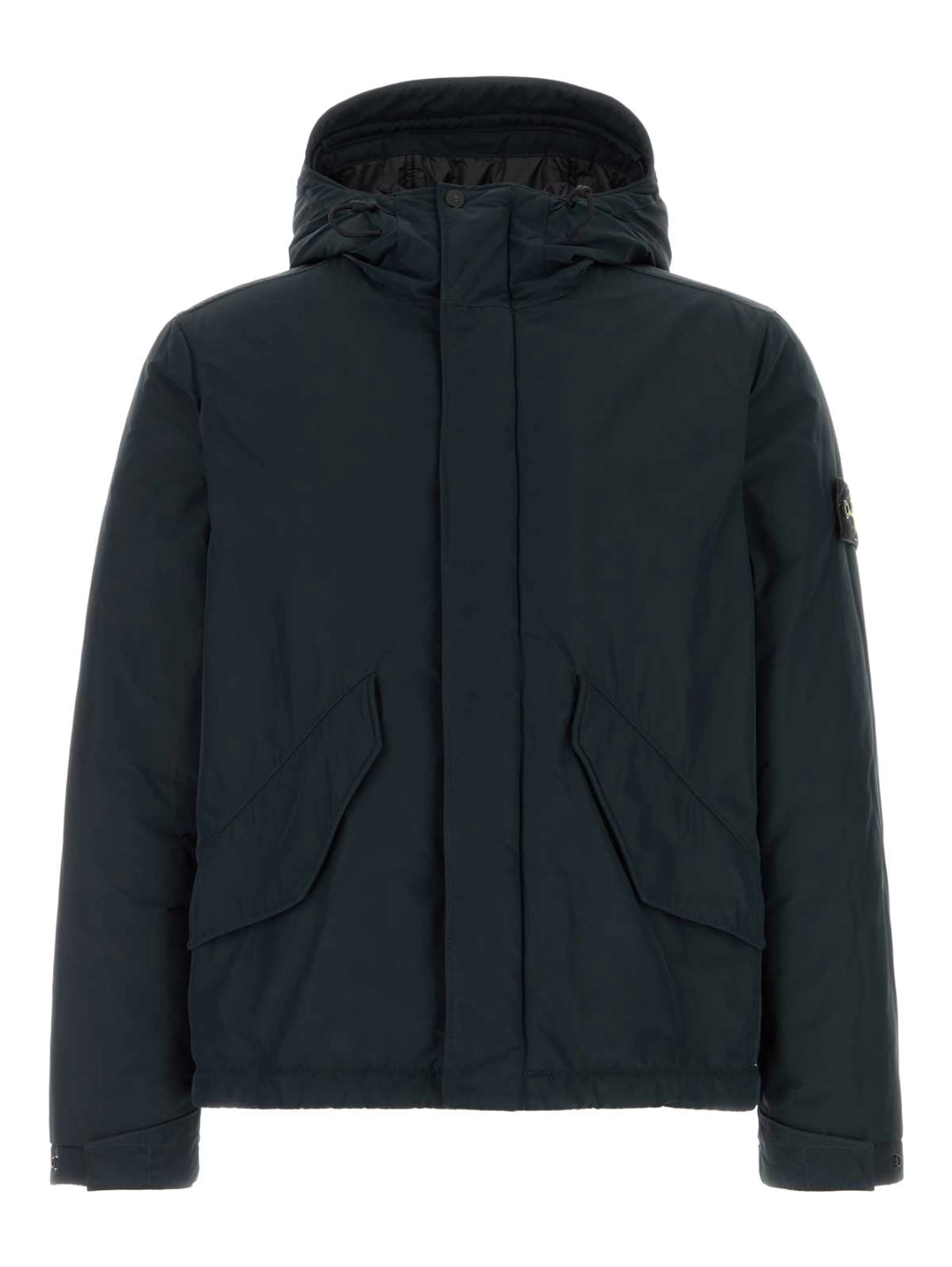 SHORT PARKA - NAVY BLUE