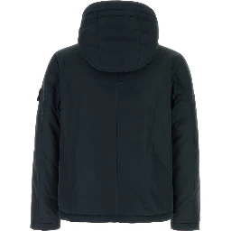 SHORT PARKA - NAVY BLUE