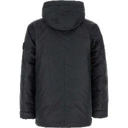 SHORT PARKA - BLUE NAVY