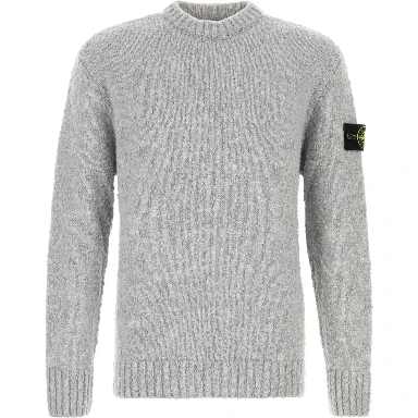 CREW NECK - GREY MELANGE