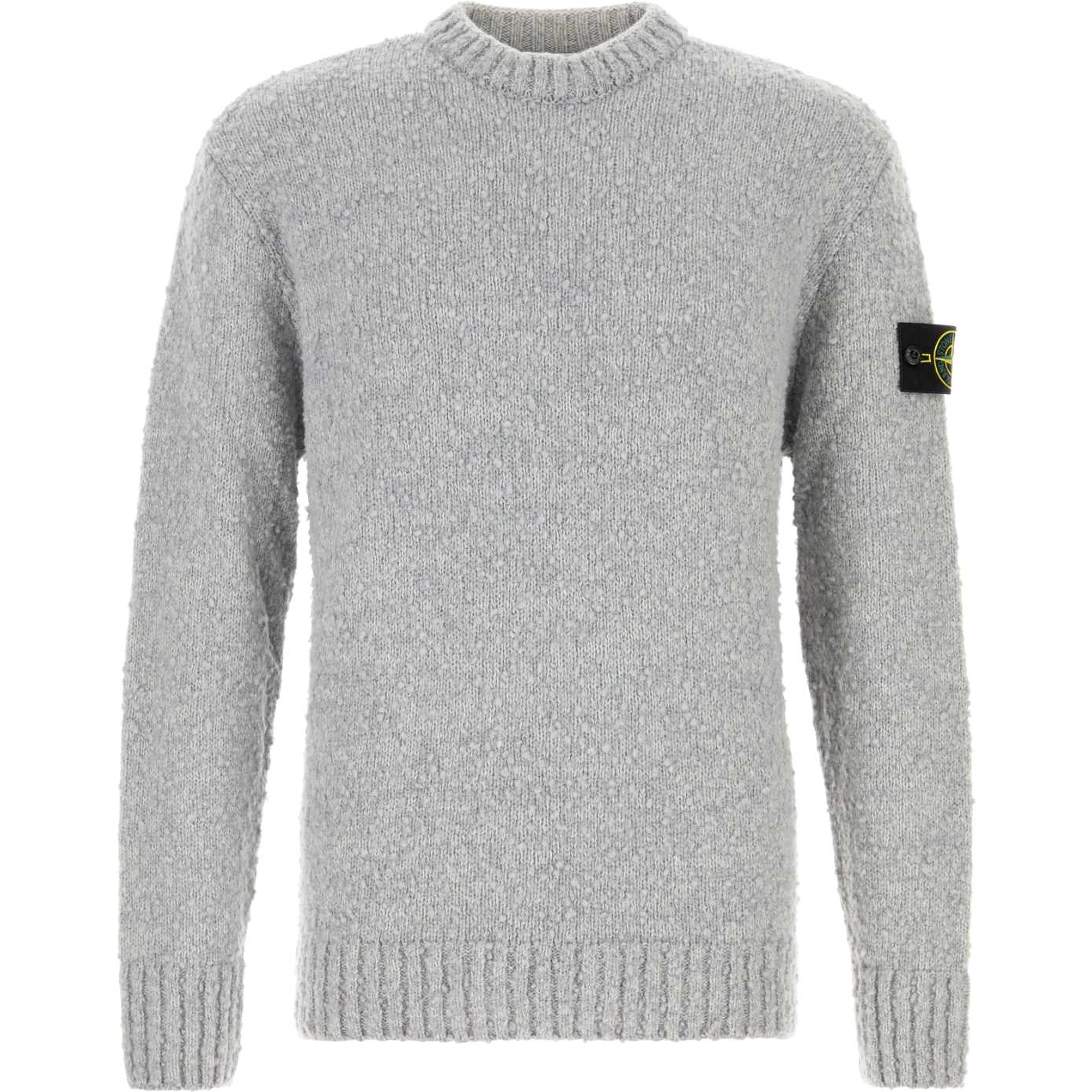 CREW NECK - GREY MELANGE