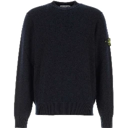CREW NECK - NAVY BLUE