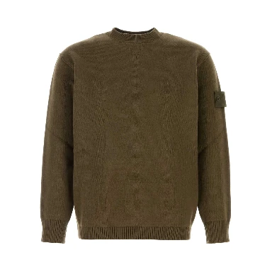 CREW NECK - MILITARY GREEN
