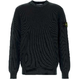 CREW NECK - BLACK